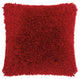 Mina Victory TL003 Throw Pillow, Red, 20" x 20"