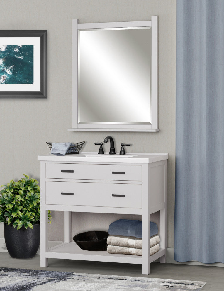 Luke 48" Vanity With Open Shelf