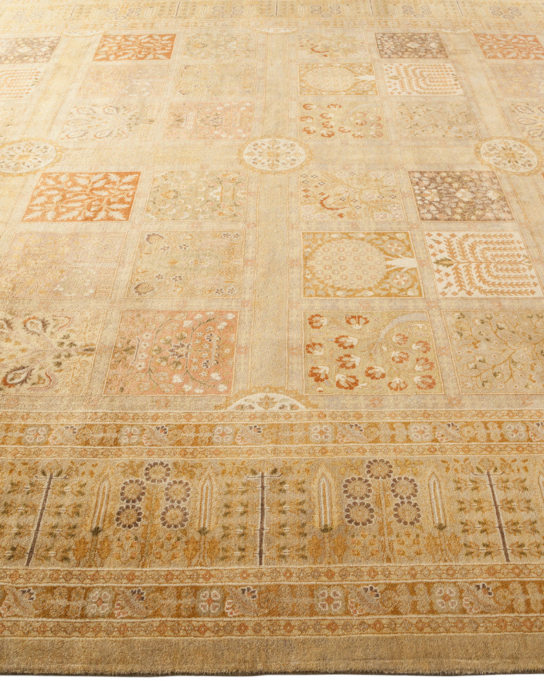 Harmony, One-of-a-Kind Hand-Knotted Area Rug Ivory, 8'1"x10'2"