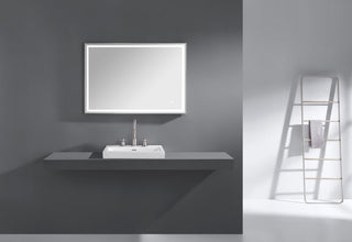 Avanity 59" LED Mirror, Brushed Stainless