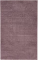 Unique Loom Mauve Studio Solid Shag 5' 0 x 8' 0 Area Rug