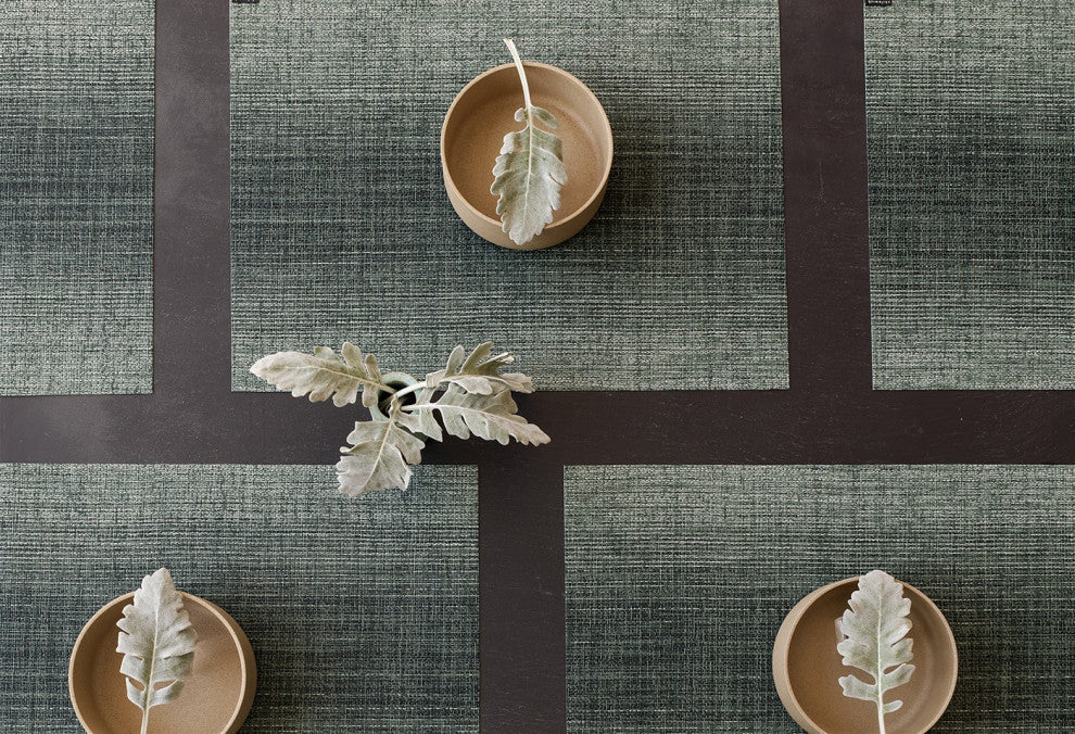 Ombre Table Mat 14"x19", Jade