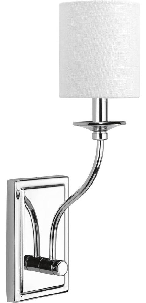 Bonita Collection 1-Light Wall Sconce, Polished Chrome
