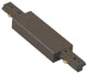 WAC Lighting H Track Power Feedable I Connector in Dark Bronze