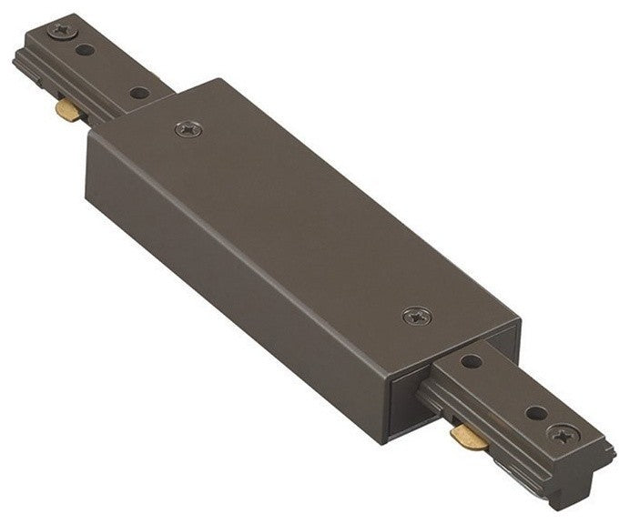 WAC Lighting H Track Power Feedable I Connector in Dark Bronze