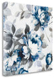 "Scent Of Roses Indigo II" By Wild Apple Portfolio, Gallery Wrap Canvas