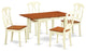 5 Pc Table And Chair Set For 4-Table And 4 Dining Chairs