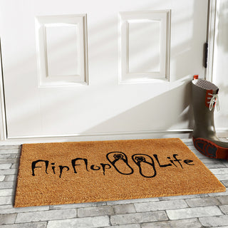 Flip Flop Life Doormat