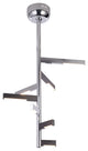 Stainless Steel With Plated Aluminum Chrome Frame LED Light Fixture