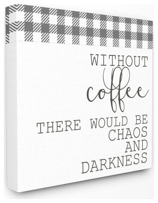Coffee Funny Word Kitchen Dining Room Grey Design, 30"x30"