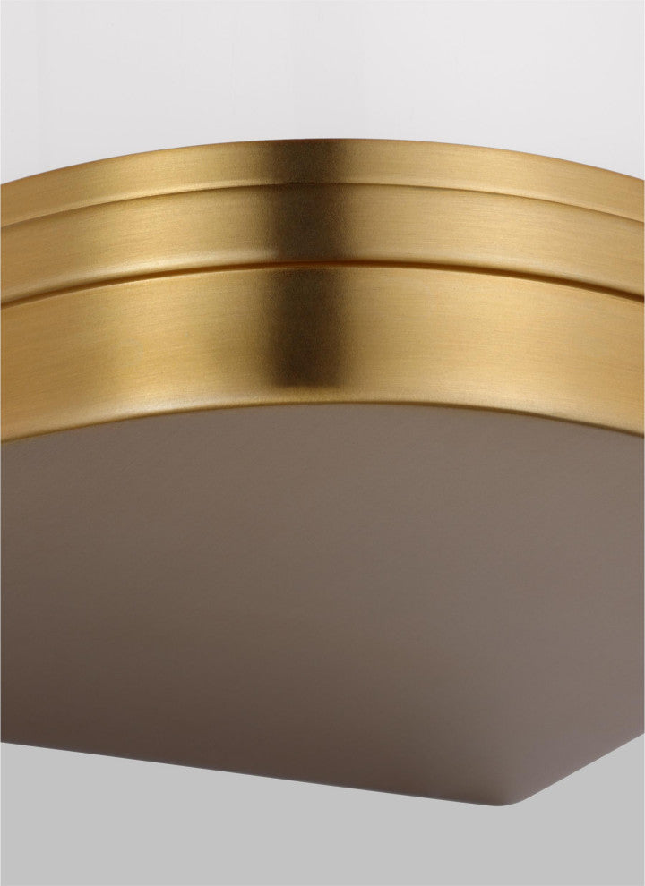 Ifran Medium Vanity, Burnished Brass