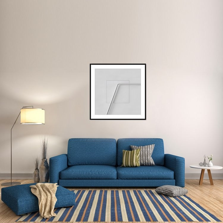 "Stabile" Framed Digital Print by Gilbert Claes, 44x44"