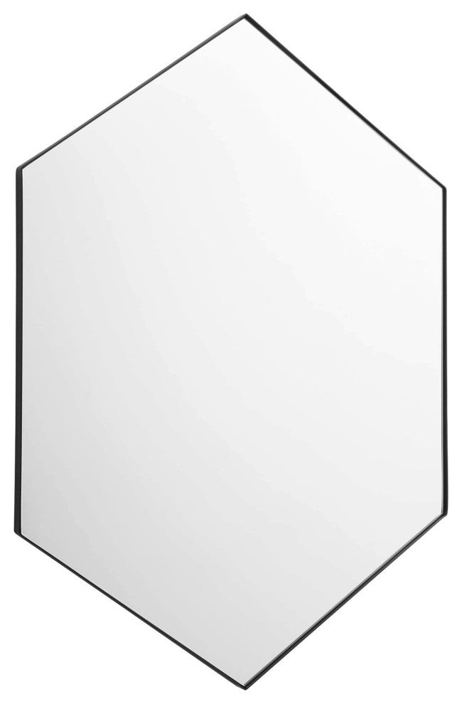 Quorum International 13-2840 Hexigon 28-1/4" W x 40" H Modern - Matte Black