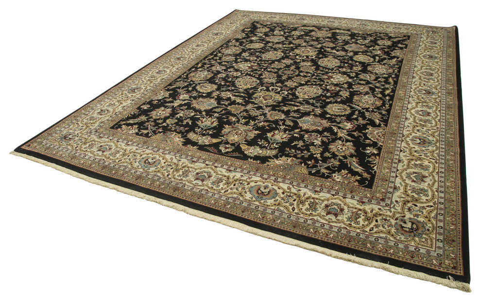 Rug N Carpet - Hand-Knotted Oriental 9' 2" x 12' 3" Oversize Oushak Area Rug