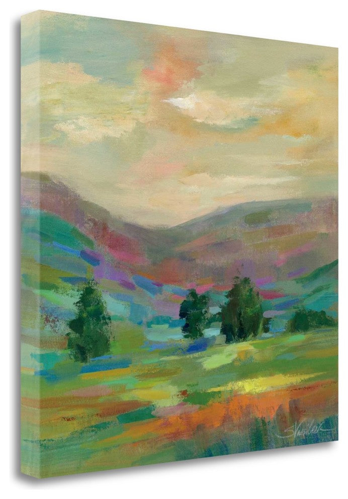 "Summer Hues" By Silvia Vassileva, Giclee Print on Gallery Wrap Canvas