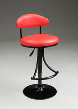 Luna adjustable stool, Red