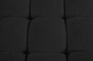 Ames Boucle Fabric Modular Chair, Black, Corner Chair