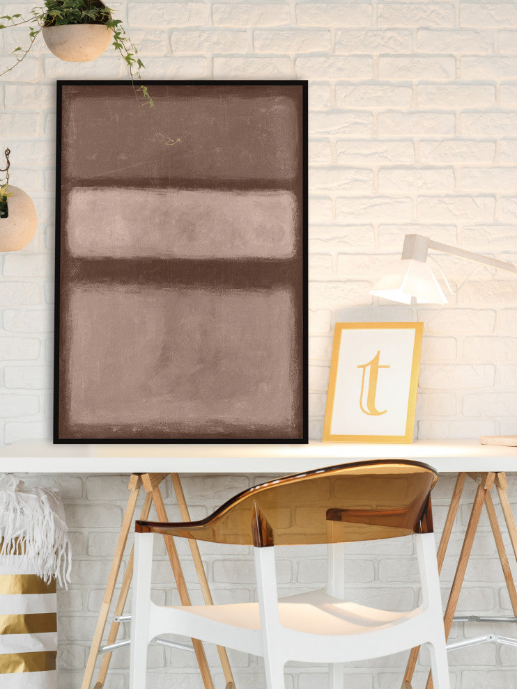"Sign of Recognition" Floater Framed Painting Print on Canvas, 20x30