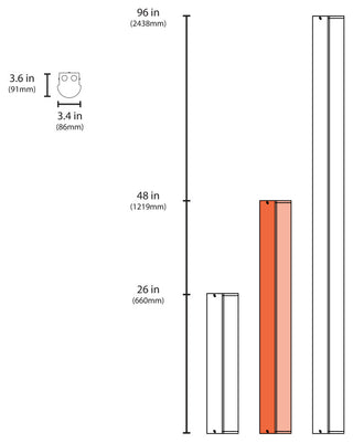 LSC SELECT Series Linear LED Strip Light, 4 Ft.
