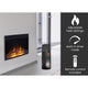 23" Freestanding 5116 BTU Electric Fireplace Heater Insert WithRemote Control