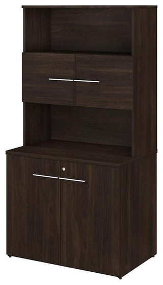 Full product on white background, front-facing; doors/drawers are closed.