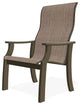 St. Catherine Sling Outdoor Armchair, Augustine Fennel/Beachwood