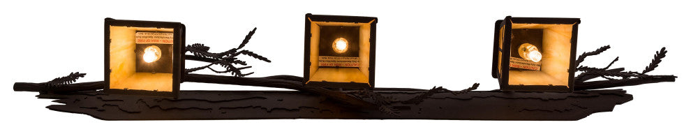 36W Pine Branch 3 Light Vanity
