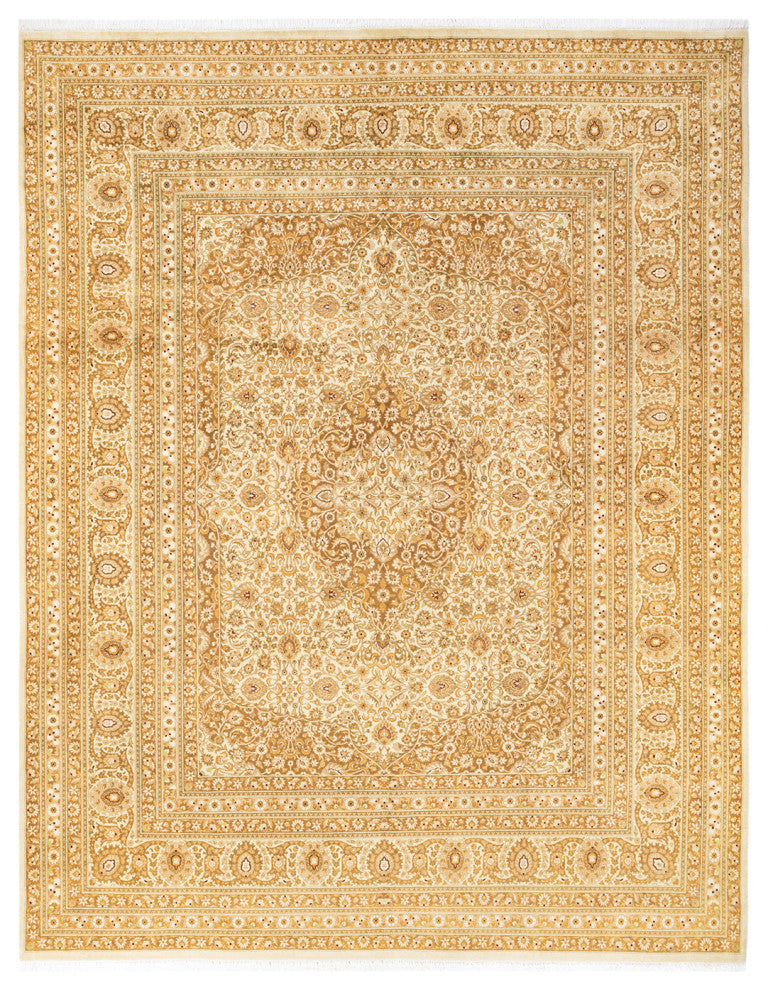 Mogul, One-of-a-Kind Hand-Knotted Area Rug  - Ivory, 8' 1" x 10' 5"