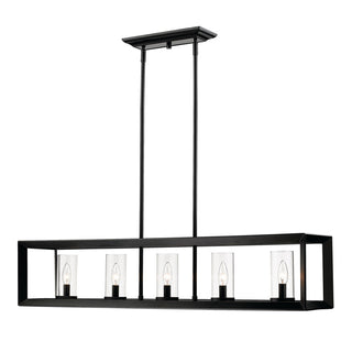 Smyth Linear Pendant, Matte Black, Matte Black
