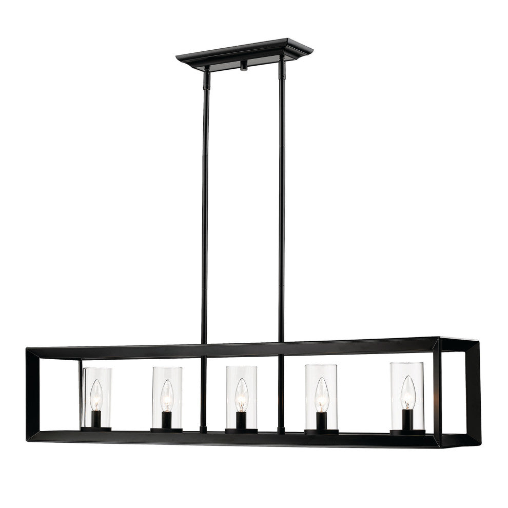 Smyth Linear Pendant, Matte Black, Matte Black