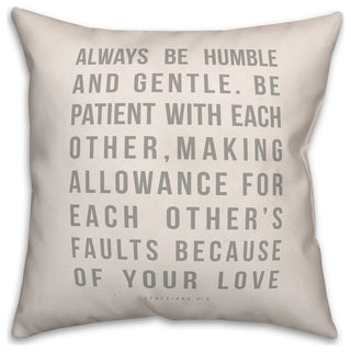 Always Be 18"x18" Spun Poly Pillow