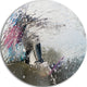 Guy On A Wakeboard, Landscape Digital Art Disc Metal Wall Art, 11"