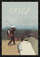 "Long Drive, 1911" Framed Canvas Giclee, 26"x38"