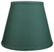 Fenchel Shades 6"x10"x8" Spider Attachment Empire Lamp Shade, Linen Hunter Green