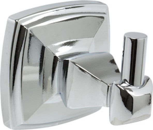 800 Series Bath Single Wall Mounted Robe Hook, Polished Chrome