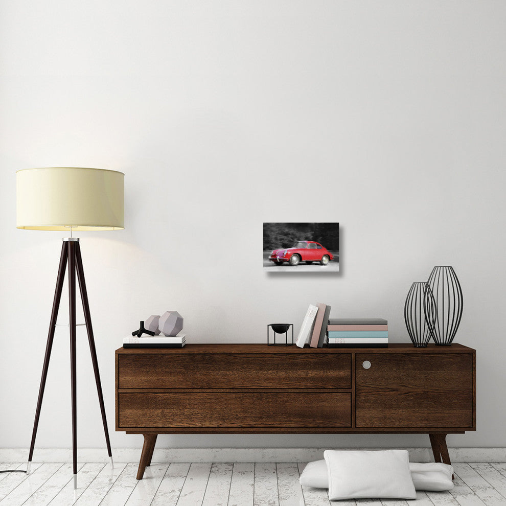 "1963 Porsche 356 C Watercolor" Fine Art Print