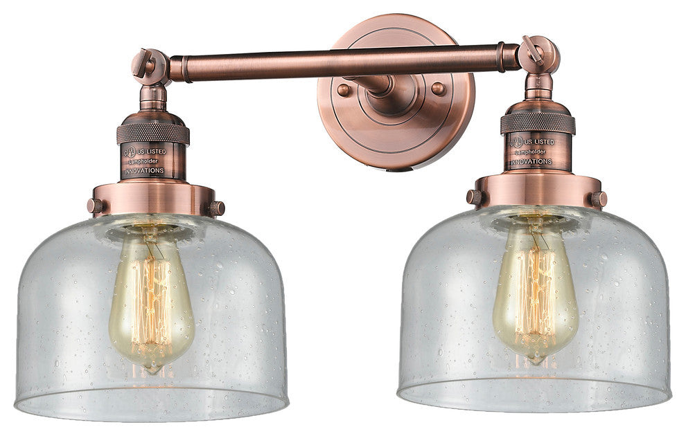 Innovations Lighting 208-Ac-G74-Led 2 Light Dimmable Led Bathroom Fixture