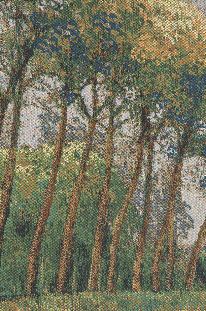 Canal in Flanders Mill Belgian Wall Tapestry