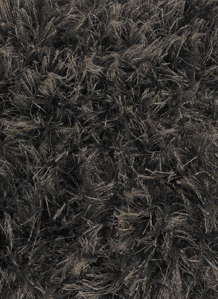 Oyster Contemporary Area Rug, Brown, 7'9"x10'6"