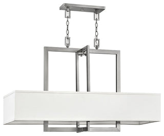 Hinkley Hampton Medium Four Light Linear, Antique Nickel