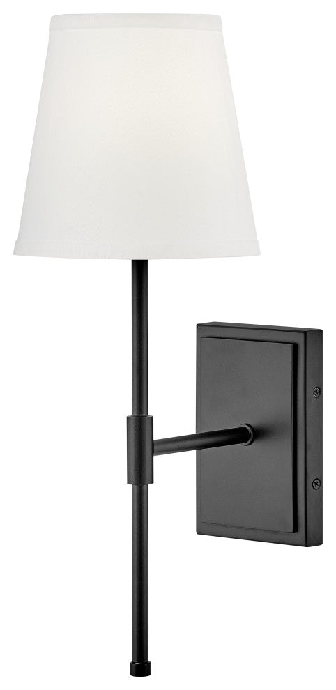Lark Beale Medium Single Light Sconce, Black