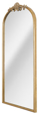 Head West Arch Antique Gold Ornate Metal Accent Wall Mirror