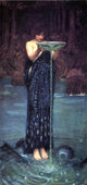 John William Waterhouse Circe Invidiosa, 15"x30" Wall Decal Print