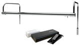 21" Tru-Slim Picture Light, Chrome With Rechargeable Battery