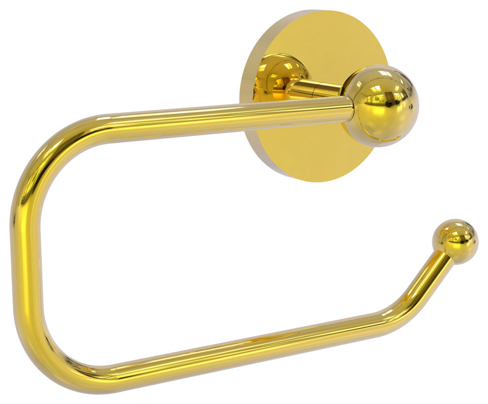 Prestige Skyline European Style Toilet Tissue Holder, Polished Brass