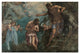 "Baptism of Christ, 1580s" Digital Paper Print by Tintoretto, 32"x22"