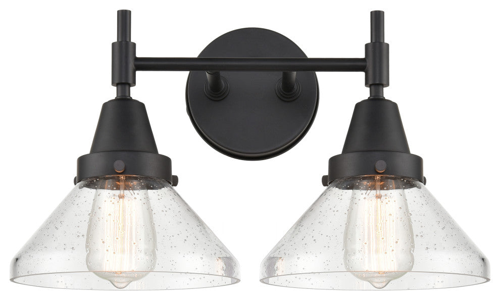 INNOVATIONS LIGHTING 447-2W-BK-G4474 Caden Bath Vanity Light