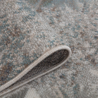 Alpine Amira Area Rug, Gray, 5'3" x 7'6", Abstract
