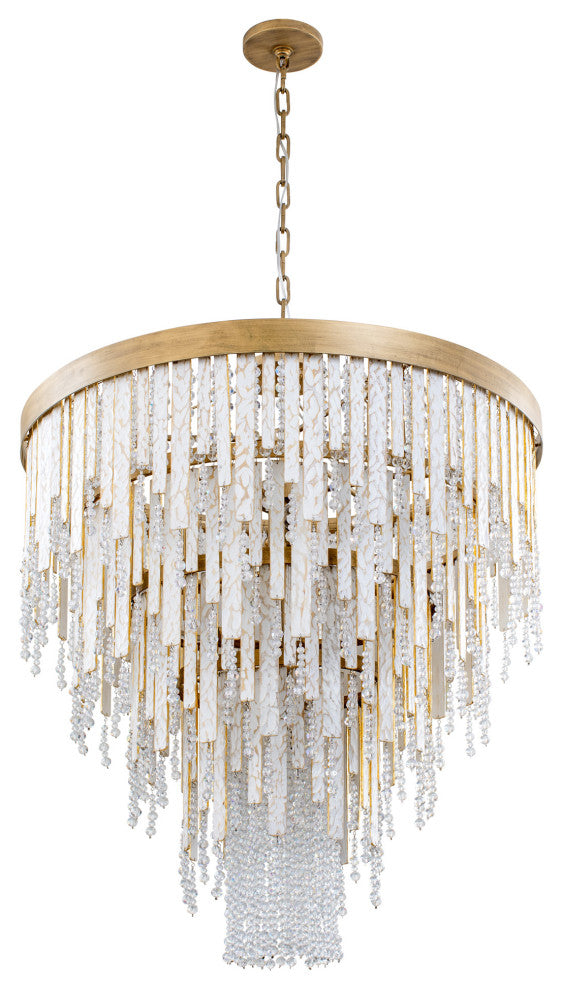 Lafayette 13-Lt Chandelier - Havana Gold