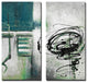 INKD XIX Canvas Art, 40"x20" 2-Panels